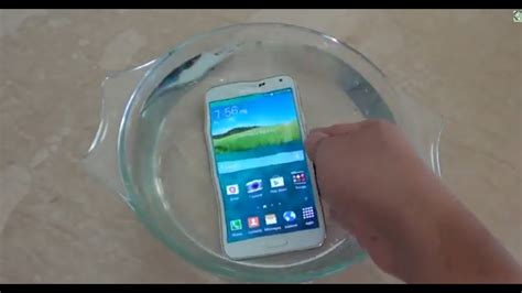 s5 water drop test|Galaxy S5 Water Resistance Thread .